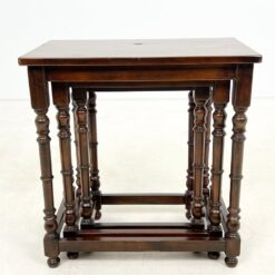 Mediniai lizdiniai staliukai 3 vnt. komplektas 39,5×59,5×61,5 cm