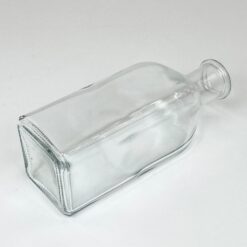 Stiklinis butelys 450 ml 7x7x19,5 cm