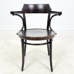 Medinis Thonet stiliaus krėslas 56x59x81 cm, 46,5 cm