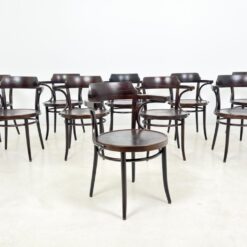 Medinis Thonet stiliaus krėslas 56x59x81 cm, 46,5 cm