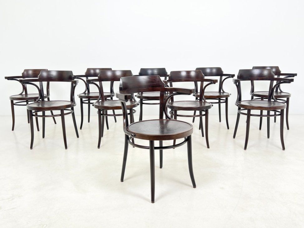 HM0790-valgomojo-kreslai-12 Medinis Thonet stiliaus krėslas 56x59x81 cm, 46,5 cm