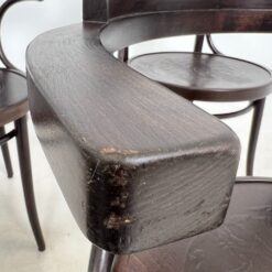 Medinis Thonet stiliaus krėslas 56x59x81 cm, 46,5 cm