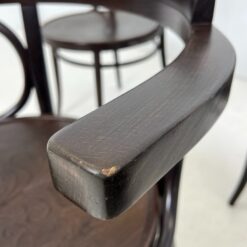 Medinis Thonet stiliaus krėslas 56x59x81 cm, 46,5 cm