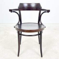 Medinis Thonet stiliaus krėslas 56x59x81 cm, 46,5 cm