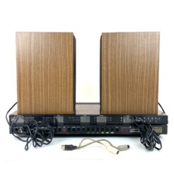 Bang & Olufsen Beomaster 4000 stiprintuvas ir radijo imtuvas su dviejomis garso kolonėlėmis