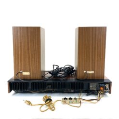 Bang & Olufsen Beomaster 4000 stiprintuvas ir radijo imtuvas su dviejomis garso kolonėlėmis