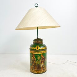 Iš senovinio Parnall & Sons indo pagamintas pastatomas šviestuvas 60x60x91 cm