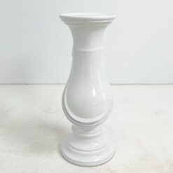 Keramikinė baltos spalvos kolona 25x25x58 cm