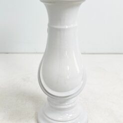 Keramikinė baltos spalvos kolona 25x25x58 cm