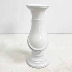Keramikinė baltos spalvos kolona 25x25x58 cm