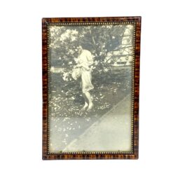 Vintažinė moters nuotrauka mediniame rėme su stiklu 1x17x25 cm