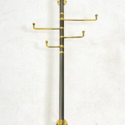 Sieninė vertikaliai kabinama keturių kabliukų kabykla 26x8x96,5 cm