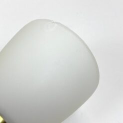 Pakabinamas aukso spalvos metalinis WOFI Leuchten trijų reguliuojamų šakų šviestuvas su stiklo gaubteliais 8x60x16 cm