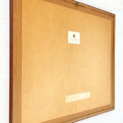 XVII a. Brėmeno žemėlapis, spausdinimo metai nežinomi, mediniame rėme su stiklu 2x67x57 cm