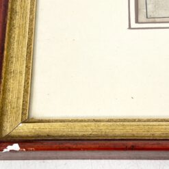 XVII a. Brėmeno žemėlapis, spausdinimo metai nežinomi, mediniame rėme su stiklu 2x67x57 cm