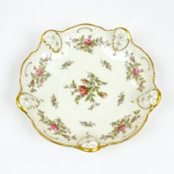 Porcelianinė Rosenthal serijos Moliere Moosrose gili lėkštelė 15,5x15,5x3,5 cm