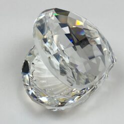 Krištolinė “Swarovski” statula kriauklė su perlu A 7624 Nr 055 000 su originalia dėžute 6,5×6,5×5 cm