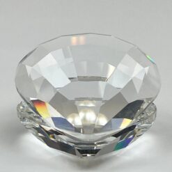 Krištolinė “Swarovski” statula kriauklė su perlu A 7624 Nr 055 000 su originalia dėžute 6,5×6,5×5 cm