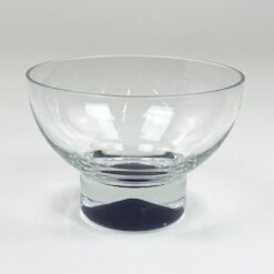Vintažinis stiklinis serviravimo dubenėlis 14x14x9,5 cm