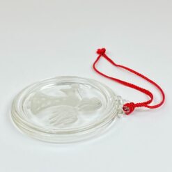 Walther Glas stiklinė pakabinama dekoracija su angelo atvaizdu 2x13x14,5 cm