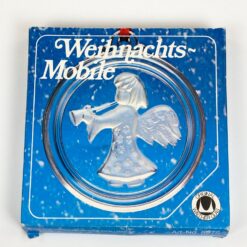 Walther Glas stiklinė pakabinama dekoracija su angelo atvaizdu 2x13x14,5 cm