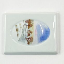 Porcelianinis Friesland paveiksliukas – žiemos peizažas 1×9,5×12 cm