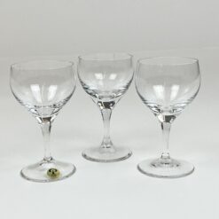 Krištolinės Peill & Putzler taurelės po 90 ml 3 vnt. komplektas 6x6x11,5 cm
