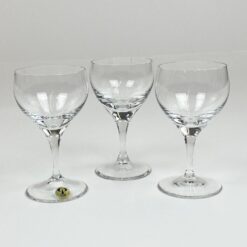 Krištolinės Peill & Putzler taurelės po 90 ml 3 vnt. komplektas 6x6x11,5 cm