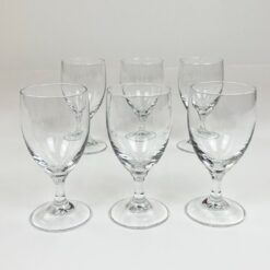 Krištolinės taurės po 170 ml 6 vnt. komplektas 6,5x6,5x13,5 cm