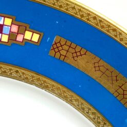 Porcelianinė Gräf & Krippner art deco laikotarpio lėkštė 28x28x2,5 cm
