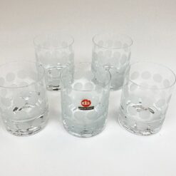 Ingrid Glashütte stiklinės “Whiskypott” 5 vnt. kompl. po 120 ml 6,5×6,5×8 cm