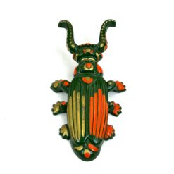 Metalinis vabalo figūros bato nuėmiklis 29x15x7 cm
