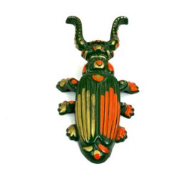 Metalinis vabalo figūros bato nuėmiklis 29x15x7 cm