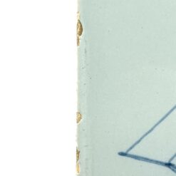 Keramikinė Royal Tichelaar Makkum plytelė su rankomis tapytu laivo atvaizdu 1x13x13 cm