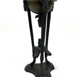 Bronzinė žvakidė – smilkalinė 8,5×8,5×18 cm
