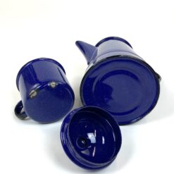Metaliniai emaliuoti arbatinukas 1100 ml ir puodelis 350 ml 2 vnt. kompl.