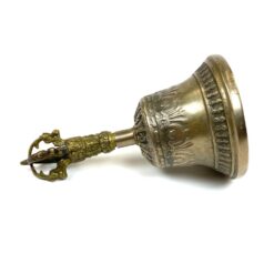 Tradicinis Tibeto budistų rankinis varpas 9,5×9,5×16,5 cm