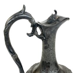Dekoratyvinis sidabruoto alavo ąsotis 13x17x34,5 cm