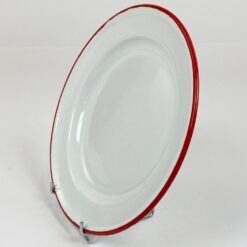 Metalinės emaliu dengtos lėkštės 3 vnt. komplektas 22,5×22,5×2 cm