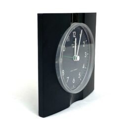 Vokiškas Junghans Mega 384/5201.00 kvarcinis radijo bangomis kontroliuojamas stalinis laikrodis 5×14,5×13 cm