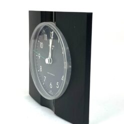 Vokiškas Junghans Mega 384/5201.00 kvarcinis radijo bangomis kontroliuojamas stalinis laikrodis 5×14,5×13 cm