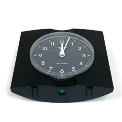Vokiškas Junghans Mega 384/5201.00 kvarcinis radijo bangomis kontroliuojamas stalinis laikrodis 5×14,5×13 cm