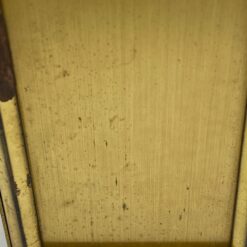 Vokiškas žalvarinis Friedrich Mauthe GmbH stalinis kvarcinis laikrodis 6x14x18 cm
