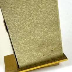 Vokiškas žalvarinis Dugena židinio kvarcinis laikrodis 7x21x12 cm