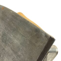 Senovinis metalinis lygintuvas su medine rankena 10,5x20x12,5 cm