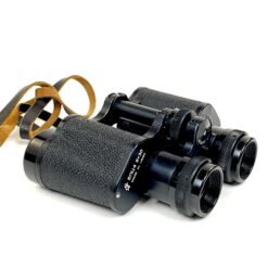 Vintažiniai Binocular, Porro prism, Central focusing (BPC) žiūronai su odiniu dėklu
