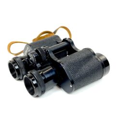 Vintažiniai Binocular, Porro prism, Central focusing (BPC) žiūronai su odiniu dėklu