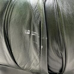 Chesterfield stiliaus natūralios odos trivietė sofa 96x211x75 cm, 44 cm