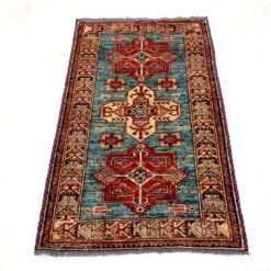 Vilnonis rankų darbo kilimas 141x83x0,5 cm