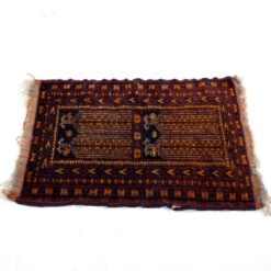 Vilnonis rankų darbo kilimėlis “Afghan” 71x49x0,5 cm
